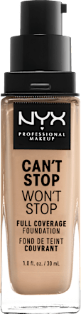 Foundation Can't Stop Won't Stop 24-Hour Nude 6.5 NYX PROFESSIONAL MAKEUP