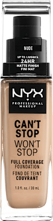Foundation Can't Stop Won't Stop 24-Hour Nude 6.5 NYX PROFESSIONAL MAKEUP