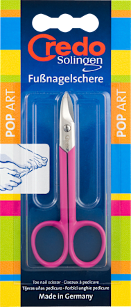 Fußnagelschere pop art Credo