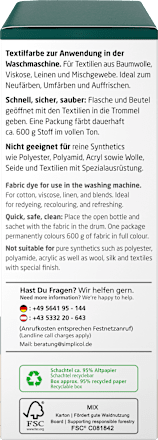 Textilfarbe intensiv Wald-Grün Simplicol