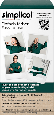 Textilfarbe intensiv Wald-Grün Simplicol