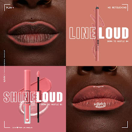 Lipliner Line Loud 04 Born To Hustle  NYX PROFESSIONAL MAKEUP
