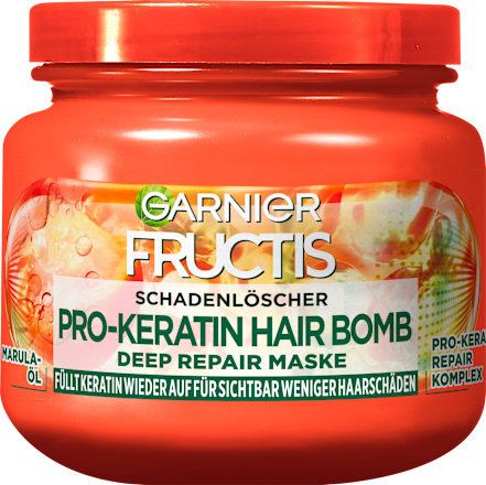 Haarmaske Schadenlöscher Pro-Keratin Hair Bomb GARNIER FRUCTIS