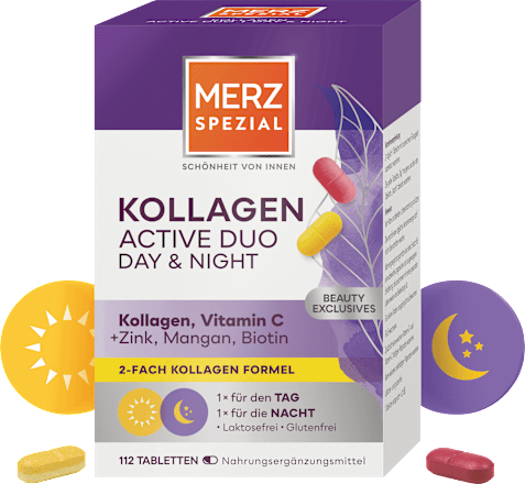 Kollagen Day & Night Tabletten 112 St Merz Spezial