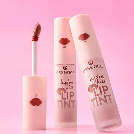Tint do ust Hydra Kiss Lip Tint 01 Blushing Nude essence