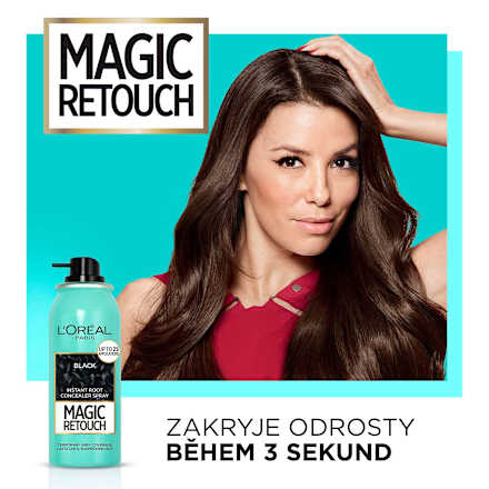 sprej na odrosty černohnědá L'ORÉAL PARiS MAGIC RETOUCH