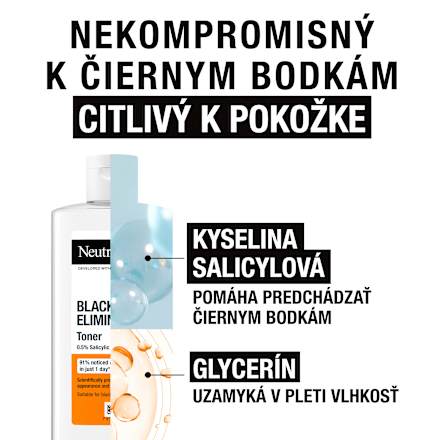Čistiace pleťové tonikum Clear & Defend s kyselinou salicylovou Neutrogena