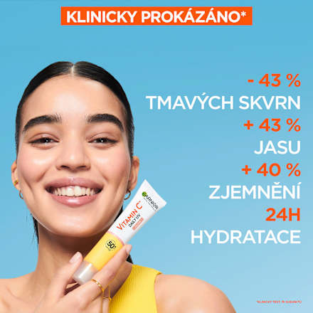denní rozjasňující UV fluid Vitamín C SPF50+ GARNIER SKIN NATURALS