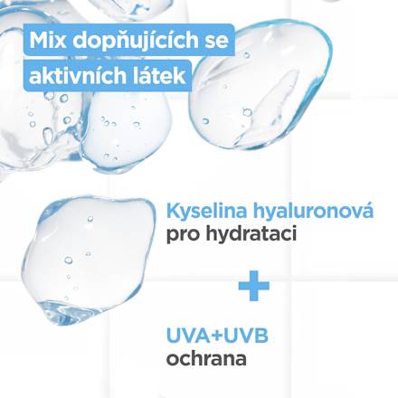 hydratační krém Hyaluronic Acid SPF 50  Mixa