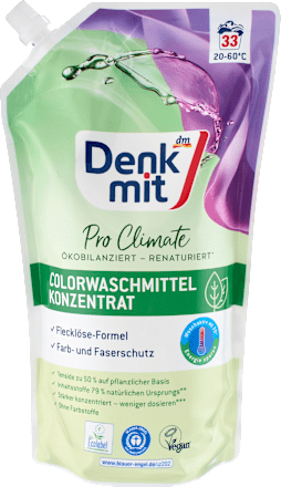 Pro Climate tekoči detergent za pranje barvnega perila, koncentrat Denkmit