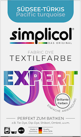 Textilfarbe expert Südsee-Türkis Simplicol