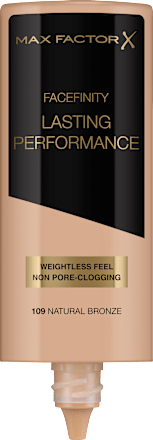 Foundation Facefinity Lasting Performance 109 Natural Bronze MAX FACTOR