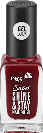 Nagellack Super Shine & Stay Dark Red 890 trend !t up