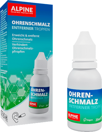 Ohrenschmalz Entfernertropfen ALPINE