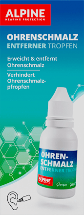 Ohrenschmalz Entfernertropfen ALPINE