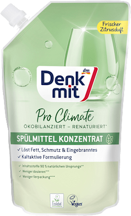 Detergent de vase concentrat nature Pro Climate Denkmit