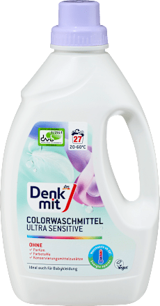 Detergent rufe lichid ultra sensibil 27 spălări Denkmit