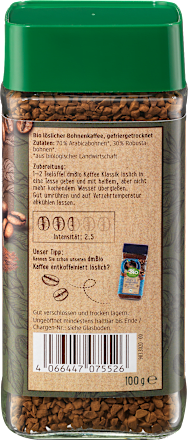 Kawa rozpuszczalna dmBio