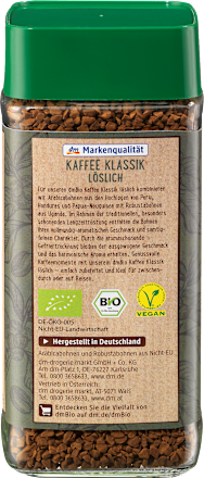 Kaffee Klassik löslich dmBio