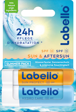 Lippenpflege Stift Sun & Aftersun Dopppelpack Labello