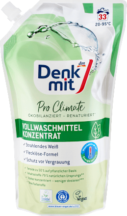 Tekoči detergent za pranje belega perila Pro Climate Denkmit