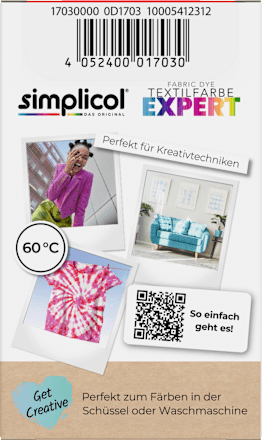 Textilfarbe expert Mohn-Rot Simplicol