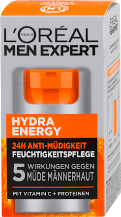 Hydra Energy 24H Anti-Müdigkeit Feuchtigkeitspflege L'ORÉAL PARiS MEN EXPERT