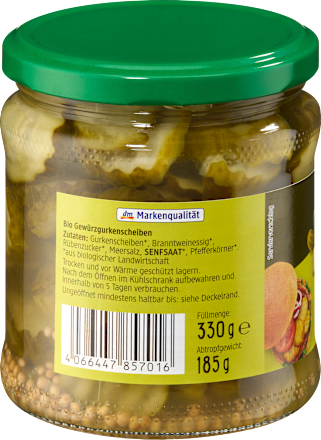 Bio začinjene kumarice v rezinah dmBio