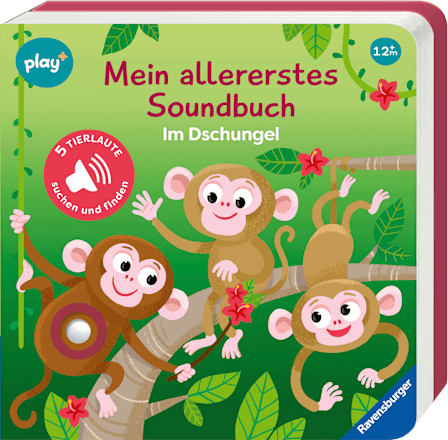 Kinderbuch Mein allererstes Soundbuch play+ Im Dschungel Ravensburger