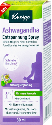 Spray Ashwagandha Entspannung Kneipp