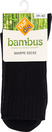 Boots Socke schwarz, Größe 39 - 42 (1 Paar) nur die