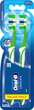 Zahnbürste Complete Doppelpack Mittel Oral-B