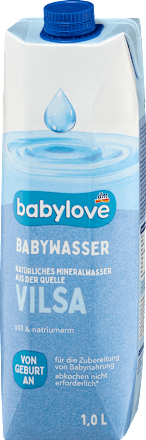 Dojčenská voda tetrapack babylove