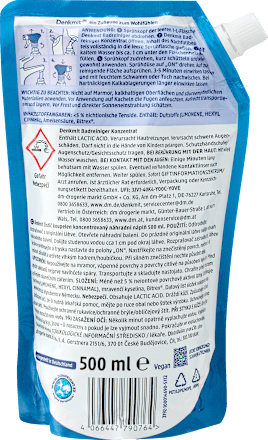 Detergente bagno concentrato formato ricarica Denkmit