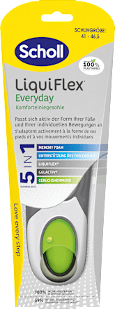 Einlegesohlen Komfort LiquiFlex Everyday Gr. S Scholl