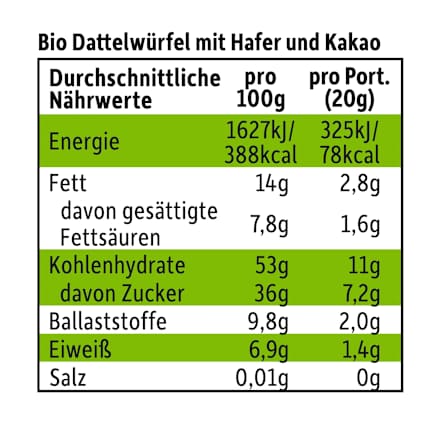Kindersnack Müsliwürfel Kakao Freche Freunde