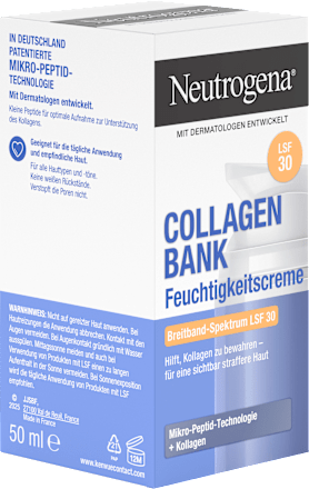 Feuchtigkeitscreme Collagen Bank  LSF 30 Neutrogena