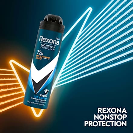 Antitranspirant Deospray Nonstop Protection Invisible Ice Fresh Rexona men