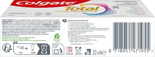 Zahnpasta Total Original, Reisegröße Colgate