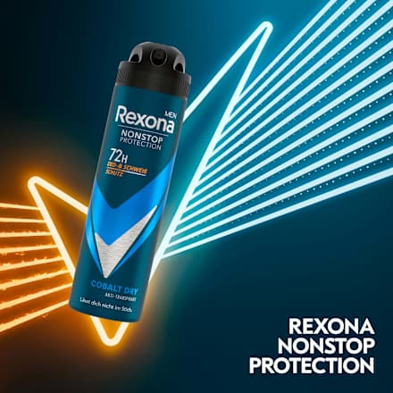 Antitranspirant Deospray Nonstop Protection Cobalt Dry Rexona men