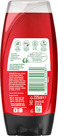 Duschgel Men Noire 3in1 duschdas