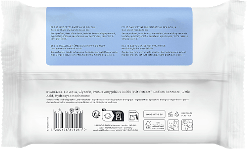 Feuchttücher 99 % Wasser (10x15 St) Lillydoo