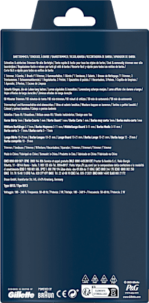 Barttrimmer King. C. Gillette