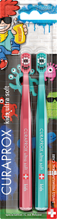 Zobna ščetka za otroke Ultra Soft, Brush Heroes edition CURAPROX