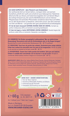 Schaumbad Sooo gemütlich Dresdner Essenz