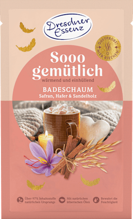 Schaumbad Sooo gemütlich Dresdner Essenz