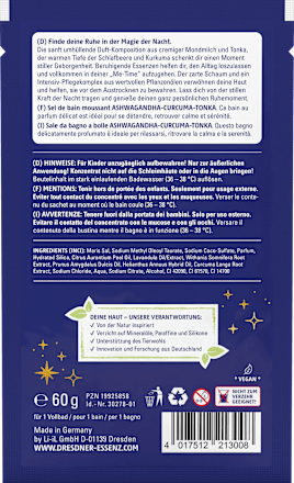 Schaumbad Dein Ruhemoment Dresdner Essenz