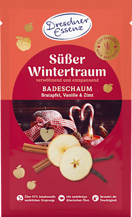Schaumbad Süßer Wintertraum Dresdner Essenz
