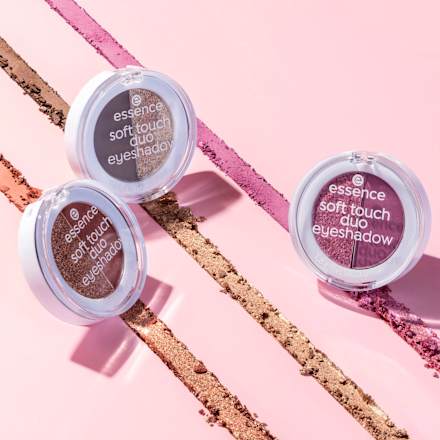 Cień do powiek soft touch duo eyeshadow 03 Icy Girl essence