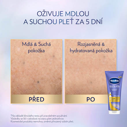 Gluta-Hya tělové sérum Overnight Radiance Vaseline